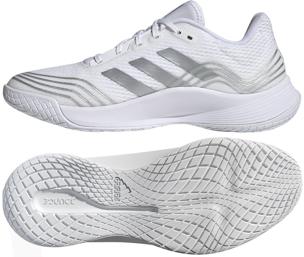 2023 Novaflight W Indoor Shoe - Primegreen - White – HFS Sport