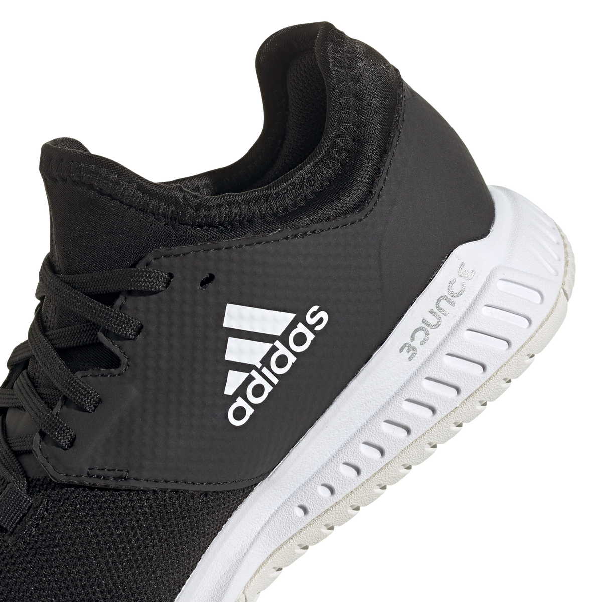 adidas Court Team Bounce Trainers Black White Women