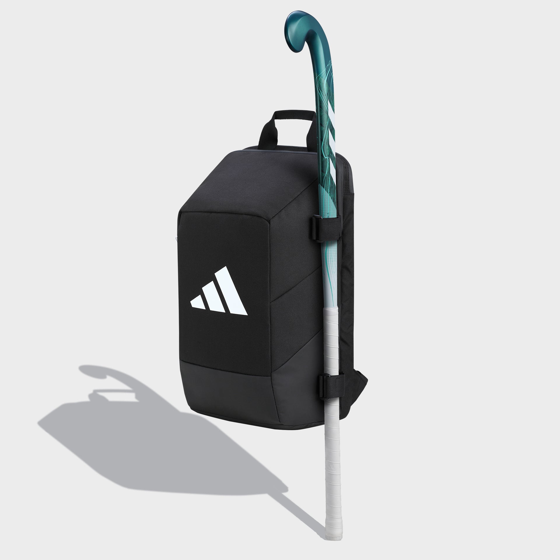 adidas 2019 u7 hockey backpack VS .6 Black/Solar Turbo 26/27 in pocket is suitable for your water bottle Adidas VS.6 Hockey Backpack