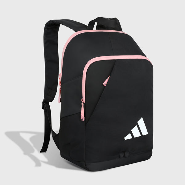 adidas black and rose gold backpack