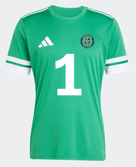 adidas Centercourt Field Hockey Goalie Jersey -  Green