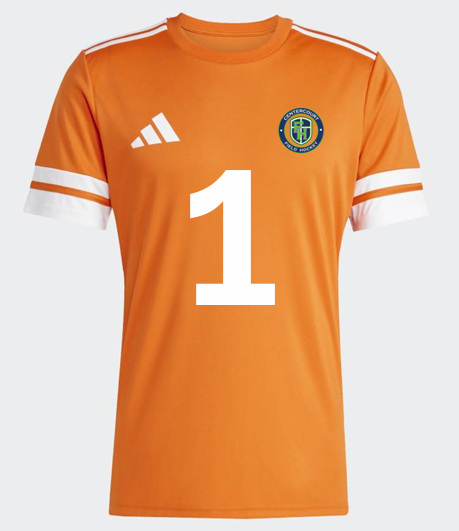 adidas Centercourt Field Hockey Goalie Jersey -  Orange