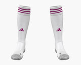 FOCUS SOCKS - WHITE/PINK