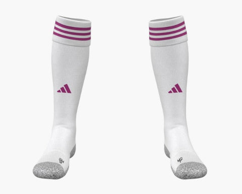 FOCUS SOCKS - WHITE/PINK