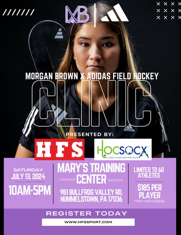 Morgan Brown adidas Field Hockey Clinic