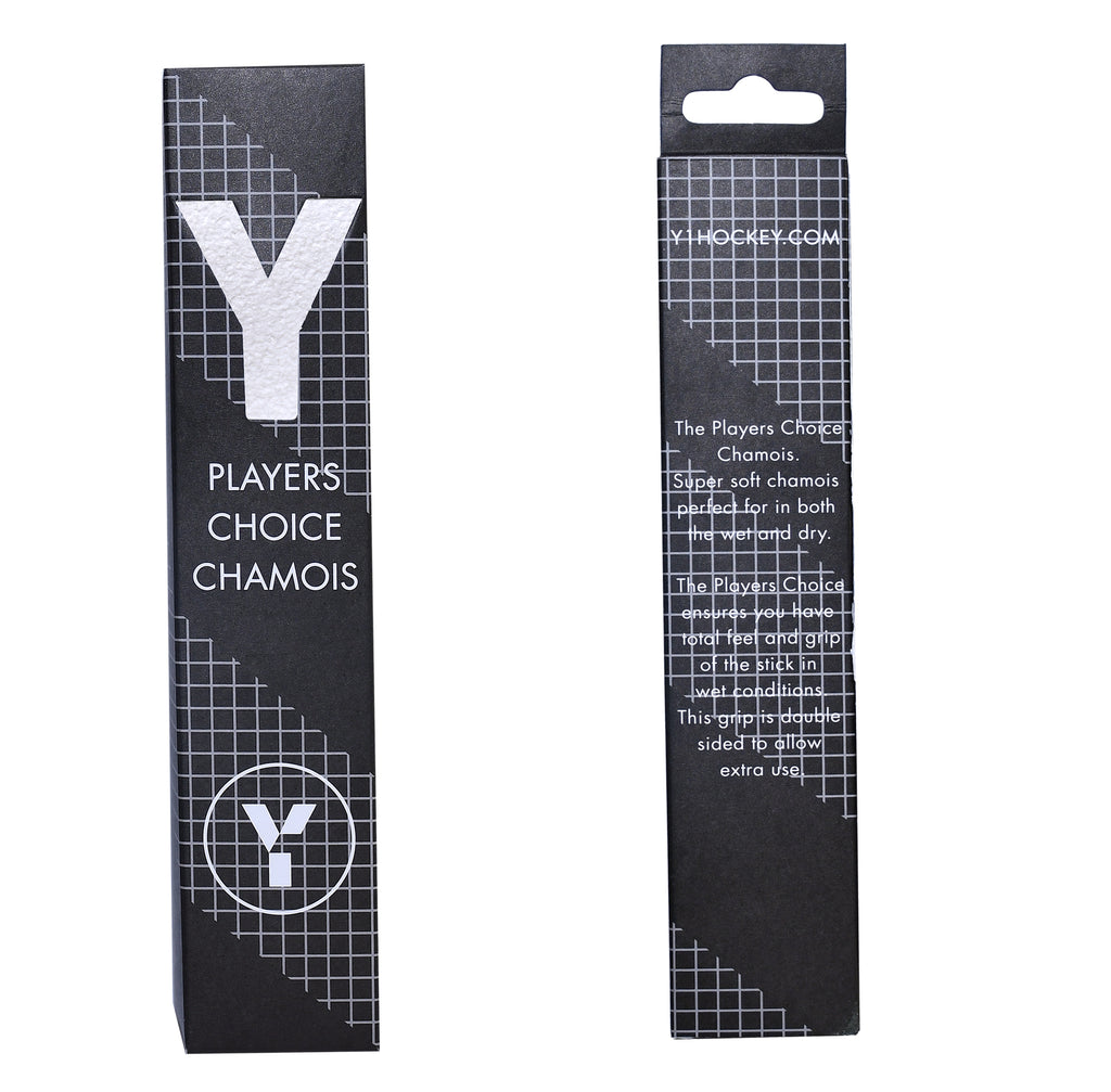 Y1 Players Choice Chamois Grip White - 5 Metre Roll SOFT GRIP