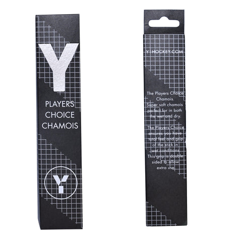 Y1 Players Choice Chamois Grip White - 5 Metre Roll SOFT GRIP