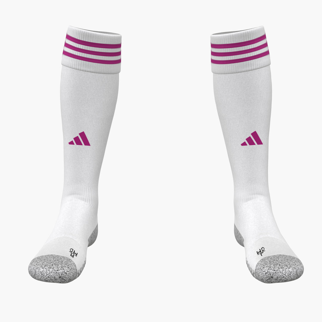 FOCUS SOCKS - WHITE/PINK